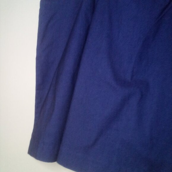 JMS Just My Size Skort Skirt 3X Women Elastic Waist Denim Look Faux Pockets Blue - Picture 2 of 14